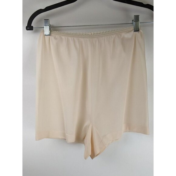Vintage Antique 1920s Munsingwear Bloomers Pink Peach Nylon Size 5 - Picture 1 of 9